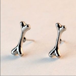 Bone earrings
